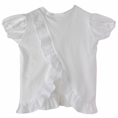 T-shirt Frilly back - 12m