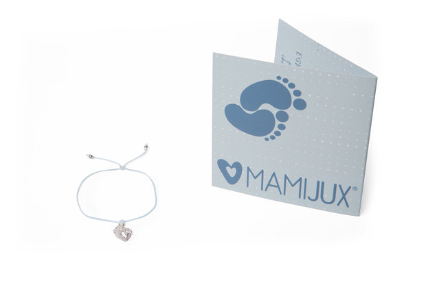 Make a wish bracelet - Delicate Blue