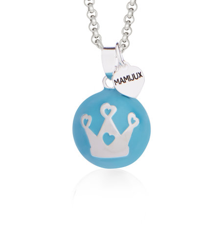 Harmony Ball Blue enamelled with crown