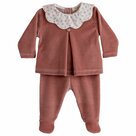 Velours-pink-set-of-2-Flora-pyama-1m