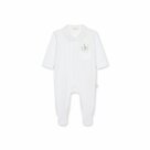 Cotton-babygrow-Linen-with-pocket-&amp;-flowers-1m